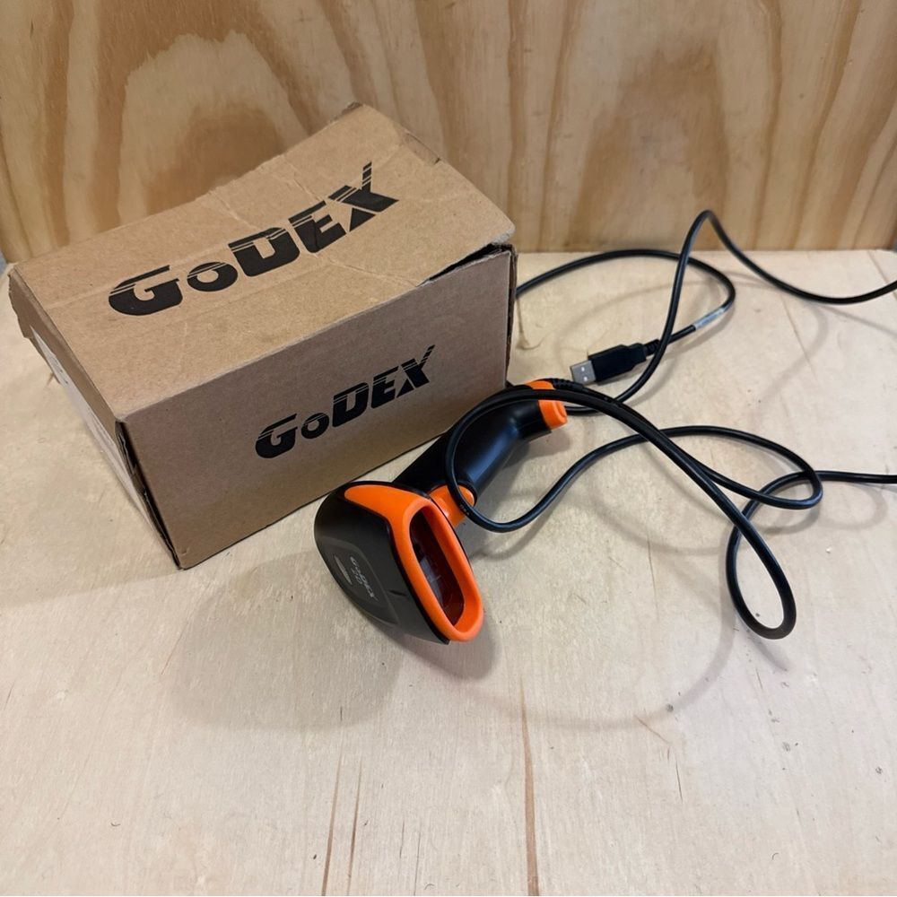 Godex GS220U Barcode Laser Scanner USB